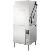 Hobart AM16T-BAS-2 High Temperature Door-Style Tall Base Electric Dishwasher with Booster Heater - 208-240V, 3 Phase