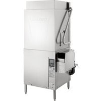 Hobart AM16T-ASR-2 High Temperature Door-Style Tall Electric Dishwasher with Automatic Soil Removal and Booster Heater - 208-240V, 3 Phase