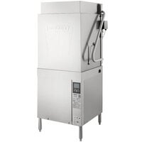 Hobart AM16VLT-BAS-2 High Temperature Door-Style Ventless Tall Base Electric Dishwasher with Booster Heater - 208-240V, 3 Phase