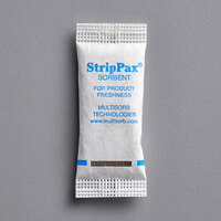 Multisorb StripPax 2 Gram Desiccant Molecular Sieve Packet 02-30022CG106 - 600/Pouch
