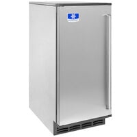 Manitowoc CrystalCraft Premier USE0050A-161 15 inch Air Cooled Undercounter Square Cube Ice Machine - 45 lb.