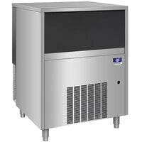 Manitowoc UFP0200A-161 19 3/4" Air Cooled Undercounter Flake Ice Machine with 50 lb. Bin - 272 lb.