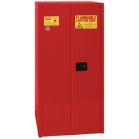 Eagle Manufacturing 6010XRED Red Flammable Liquid Cabinet with 2 Self-Closing Doors, 3 Shelves, and 60 Gallon Capacity