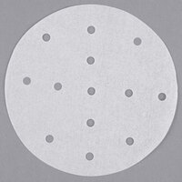 Garde 5 inch Perforated Round Patty Paper - 500/Pack