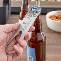 Barfly 7 inch Stainless Steel Speed Bottle Opener With Logo M37122