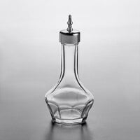 Barfly 1.7 oz. Glass Bitters Bottle with Threaded Stainless Steel Top M37134