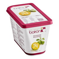 Les Vergers Boiron Kalamansi 100% Fruit Puree 2.2 lb. - 6/Case