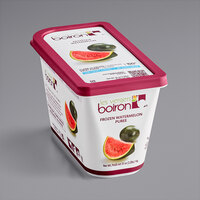 Les Vergers Boiron Watermelon 100% Fruit Puree 2.2 lb. - 3/Case
