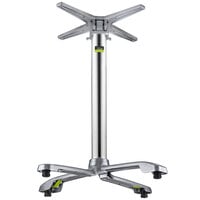 FLAT Tech SX26 Auto-Adjust Self-Stabilizing Polished Aluminum Table Base with Flip Top Mechanism