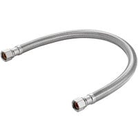 Easyflex EF-FC-38C38C-24 24" Stainless Steel Braided Faucet Connector with 3/8" Compression x 3/8" Compression