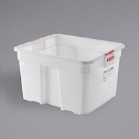 Araven 25 5/8" x 20 7/8" x 15" White Plastic Food Storage Box 04070