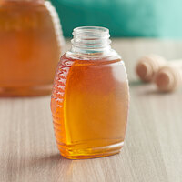 8 oz. (12 oz. Honey Weight) Queenline PET Honey Bottle - 385/Case