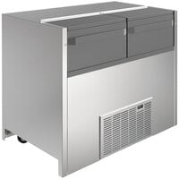 Delfield NLFACP-16 68 inch Self-Contained Air Curtain Beverage Cooler