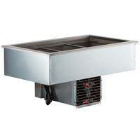 Delfield FlexiWell N8652-FWP 52 inch Combination Hot / Cold 3 Pan Drop-In Food Well