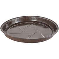 Novacart Brown Round Baking Mold 9 3/4 inch x 1 inch - 200/Case