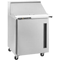 Traulsen Centerline CLPT-2712-SD-R 27 inch Mega Top Refrigerated Sandwich Prep Table with Right-Hinged Door