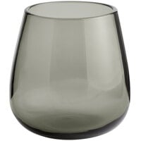 Acopa Pangea 13 oz. Gray Stemless Wine Glass - 12/Case
