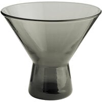 Acopa Pangea 6 oz. Gray Martini Glass - 12/Case