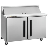 Traulsen Centerline CLPT-4818-SD-LR 48 1/2" 2 Door Mega Top Refrigerated Sandwich Prep Table