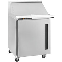 Traulsen Centerline CLPT-2708-SD-L 27" Mega Top Refrigerated Sandwich Prep Table with Left-Hinged Door