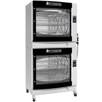 Rotisol-France Star-Clean SC16.720 Electric Rotisserie with 16 Baskets for 64-80 Chickens