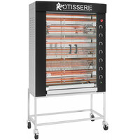 Rotisol-France FlamBoyant FB1160-6E-SSP Electric Rotisserie with 6 Spits