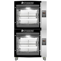 Rotisol-France Roti-Roaster FBP16-720 Electric Rotisserie with 16 Baskets for 64-80 Chickens
