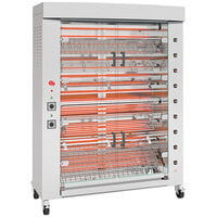 Rotisol-France FlamBoyant FB1400-8E Electric Rotisserie with 8 Spits
