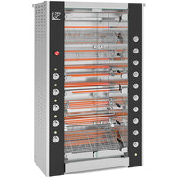 Rotisol-France GrandFlame GF975-8E-SSP Electric Rotisserie with 8 Spits