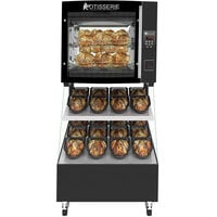 Rotisol-France Star-Clean Mini-Concept 5.520i2LSP8 Electric Rotisserie for 15-20 Chickens