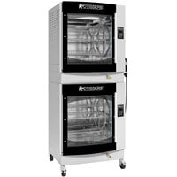 Rotisol-France Star-Clean SC16.520 Electric Rotisserie with 16 Baskets for 48-64 Chickens