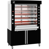 Rotisol-France GrandFlame GF1375-5E-SSP Electric Rotisserie with 5 Spits