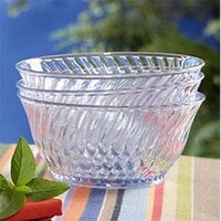 GET DD-80-CL Dessert Time 10 oz. Clear 4 3/4" Round Dessert Dish   - 12/Pack