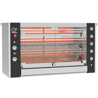 Rotisol-France GrandFlame GF1375-2E-SSP Electric Rotisserie with 2 Spits