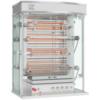 Rotisol-France MasterFlame MF975-4E Electric Rotisserie with 4 Spits