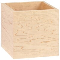 Cal-Mil Blonde 6" x 6" x 6" Maple Wood Merchandiser Box
