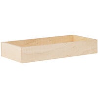 Cal-Mil Blonde 6" x 12" x 2" Maple Wood Merchandiser Box