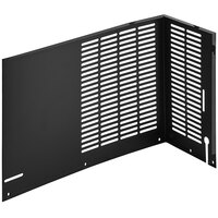 Avantco 17810692 Black Side/Rear Grill for UBB Series Narrow Depth Back Bar Refrigerators