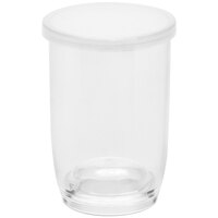 American Metalcraft 3 oz. Reusable Clear Plastic Cup with Lid PMC3 - 6/Pack