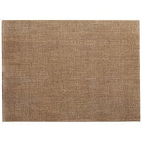 Hoffmaster FashnPoint 11 inch x 15 1/2 inch Burlap Print Placemat - 750/Case