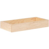 Cal-Mil Blonde 6" x 9" x 2" Maple Wood Merchandiser Box