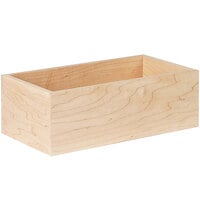 Cal-Mil Blonde 6" x 9" x 4" Maple Wood Merchandiser Box