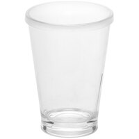 American Metalcraft 14 oz. Reusable Clear Plastic Tumbler with Lid PTL14