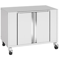 Rotisol-France 975SRiL Stainless Steel Unheated Base Cabinet with Trim for GF975 Rotisseries