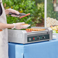 Température réglable de 30 à 110 °C En acier inoxydable Machine à vapeur électrique Hot Dog Prise européenne 1500 W 