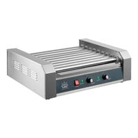 Carnival King HDRG24 24 Hot Dog Roller Grill with 9 Rollers - 120V, 1170W