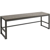 Cal-Mil Ashwood 64 1/2 inch x 18 inch x 24 1/4 inch Gray Oak Wood Nesting Merchandising Table