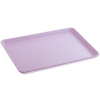 Baker's Lane Allergen-Free Half Size 18 Gauge Non-Stick 13" x 18" Wire in Rim Aluminum Bun / Sheet Pan