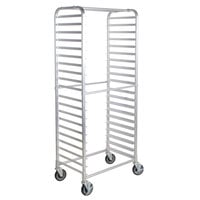 Regency 10 Pan End Load Half Height Bun / Sheet Pan Rack - Unassembled