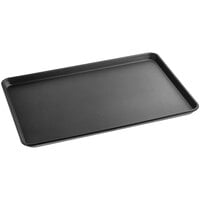 Baker's Mark Full Size 18 Gauge Non-Stick 18" x 26" Wire in Rim Aluminum Bun / Sheet Pan